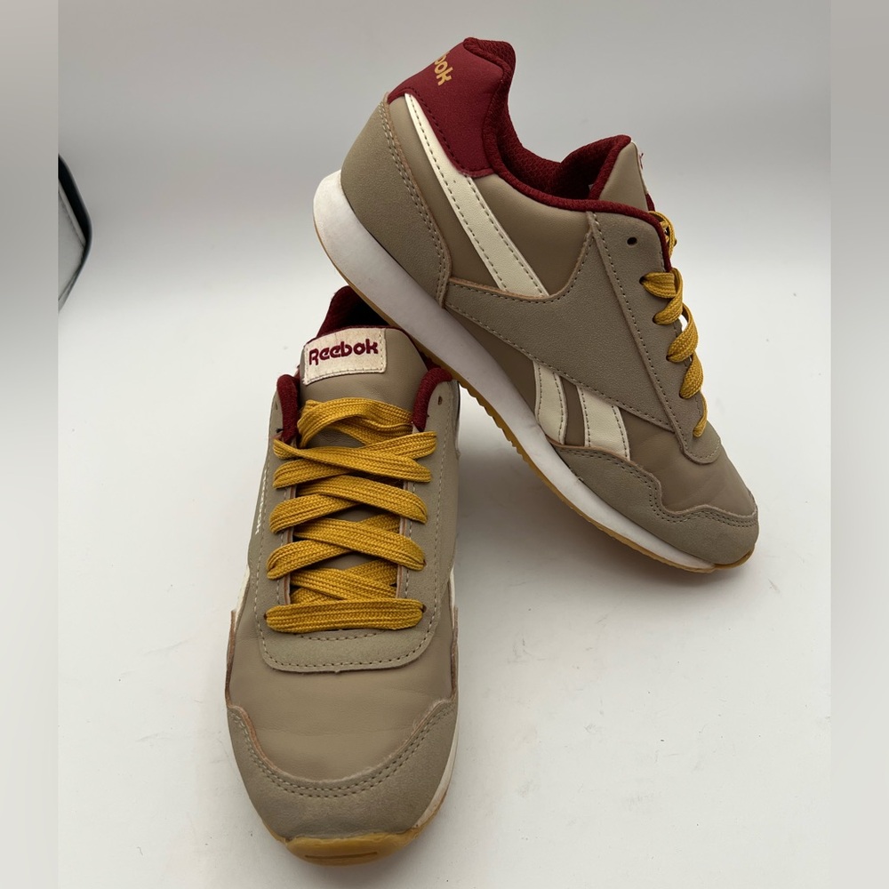 Reebok Kids Royal Classic Jogger Sneakers Size 2 Retro Athleisure Casual